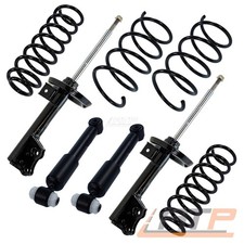 4x STOßDÄMPFER INKL. FAHRWERSKFEDERN VORNE + HINTEN FÜR MERCEDES-A-KLASSE W168