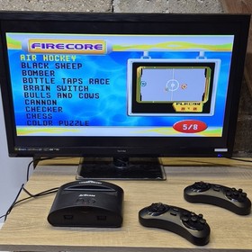 Boxed Sega Megadrive Console Mini Classic 80 Games 2 Wireless Controllers VGC