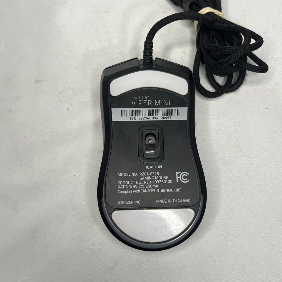 Razer Viper Mini RZ01-0325 Wired Gaming Mouse /w Box - Tested & Working - Image 4 of 4