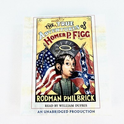 The Mostly True Adventures of Homer P Figg Audiobook Rodman Philbrick - NEW 3D1