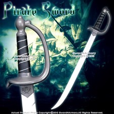 30" Pirate Foam Padded Sword Cutlass Costume Cosplay Plastic Inner Cord