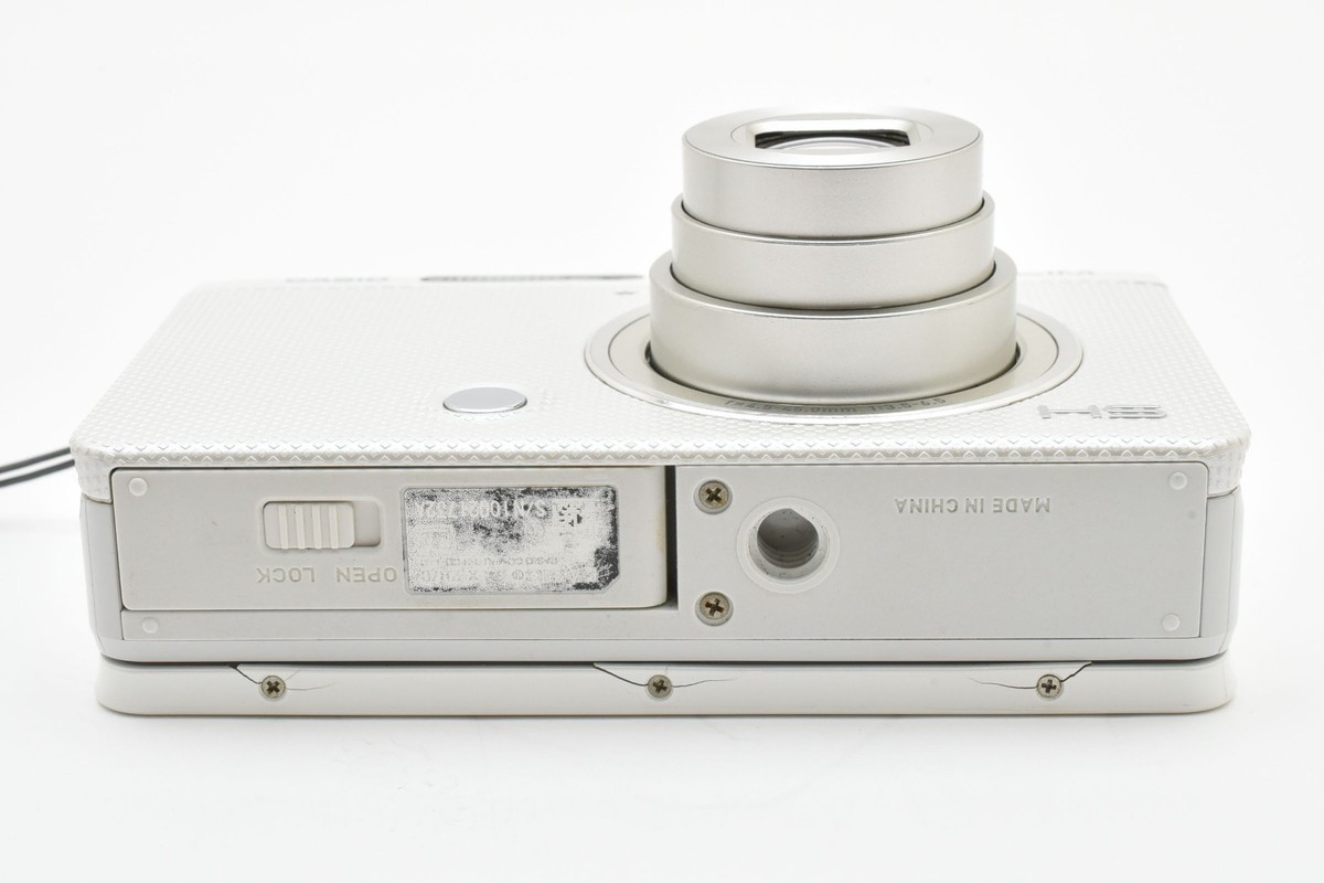 CASIO EXILIM EX-ZR70 White Digital Camera for sale online | eBay