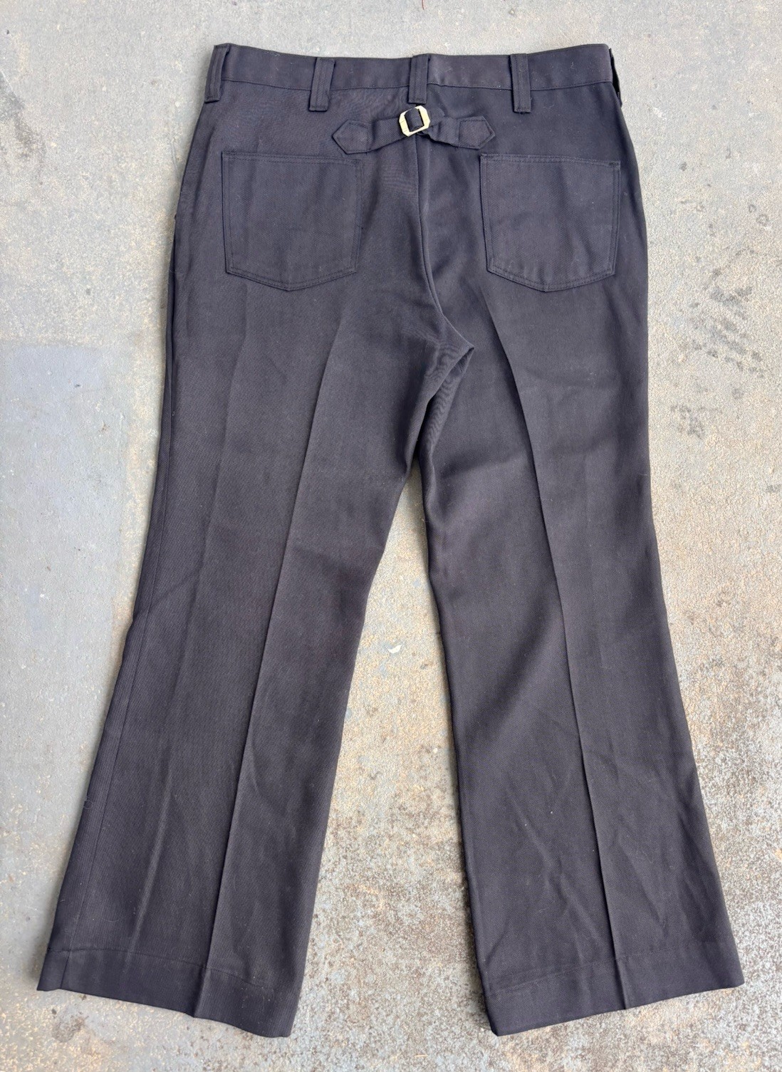 60s/70s Wrangler BACK BUCKLE Work Style Pants.34”/striaght Fit.talon
