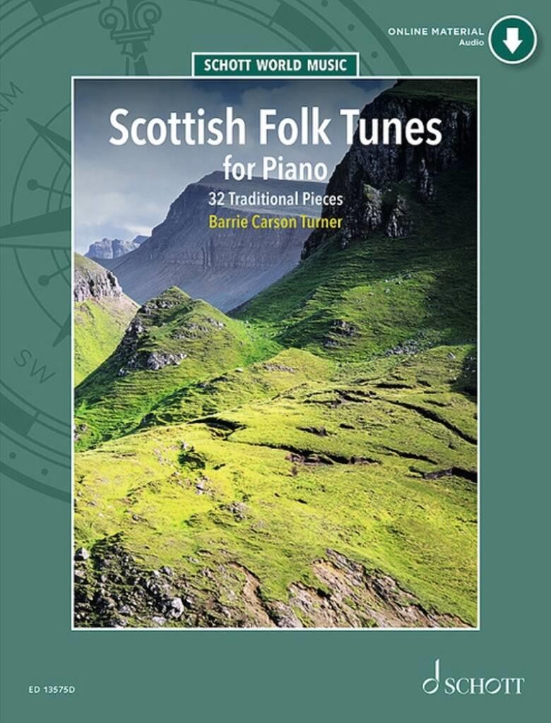 Scottish Folk Tunes for Piano piano (intermediate) Carson Turner with Online mat