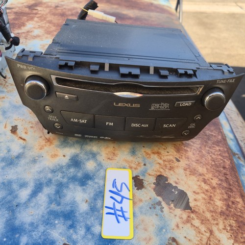 2006-2008 Lexus IS250 IS350 Radio Stereo CD Changer Receiver 86120-53430 OEM