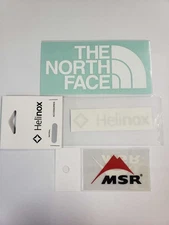 Free Shipping North Face Helinox MSR Cutting Sticker Genuine Product