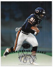 Bobby Engram 1997 LEAF NFL SIGNATURE SERIES 8x10 JUMBO AUTOGRAPH CARD Bears AUTO