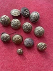 Civil War Era Button Lot Union
