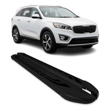 Trittbretter Seitenschweller Seitenbretter für Kia Sorento 2015-2020 Alu Schwarz