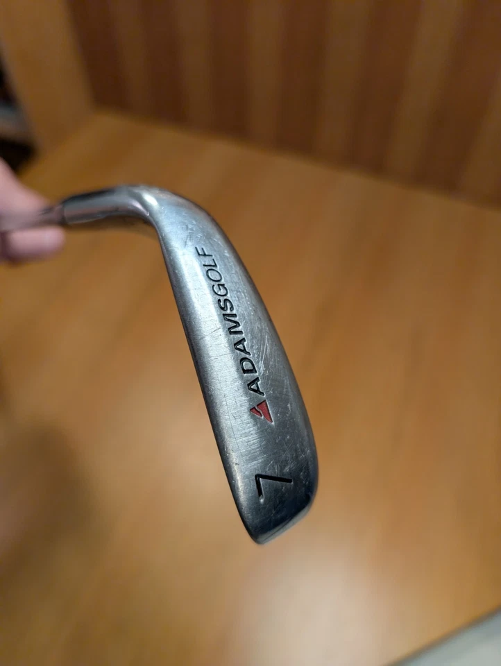 ADAMS Golf IDEA a3 Pro Launch Red Single 8 Hybrid Iron Steel R-Flex RH 38.25” VG - Image 2 of 4