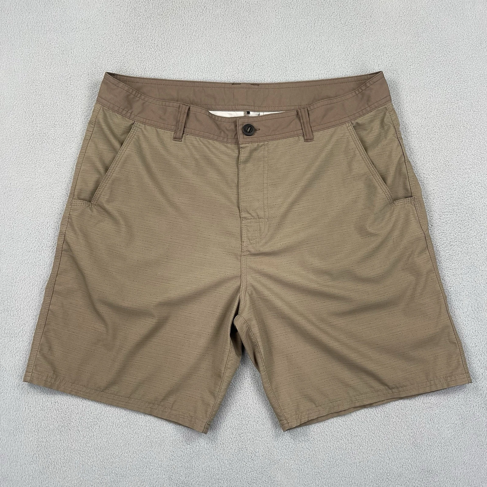 prana chino board stretch pockets wicking outdoors hiking shorts