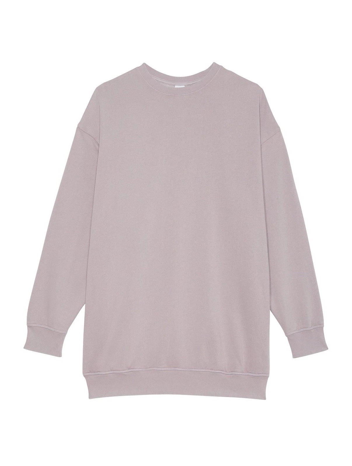 UNDERCOVER Abito felpa oversize Victoria’s Secret rosa viola cenere edera pile taglia S