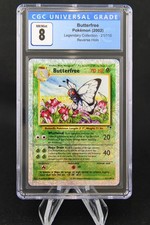 CGC 8 Butterfree 21/110 Legendary (Collection) Reverse Holo Pokemon Card on eBay