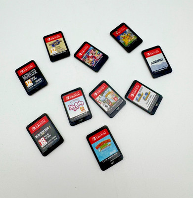 Nintendo Switch Spiele - nur Module Pokemon Mario Party Minecraft Fifa