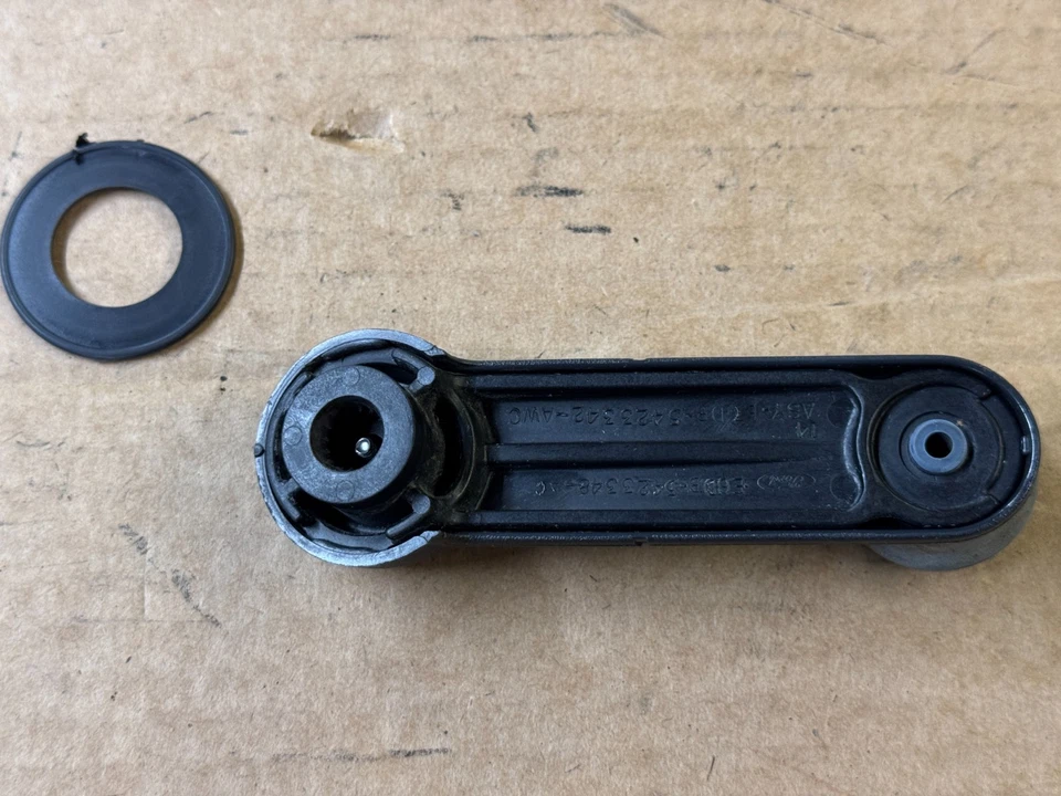 Perillas de manivela de ventana panel de puerta Ford Mustang 87-93 perilla reguladora manual de fábrica Foto 2 de 3