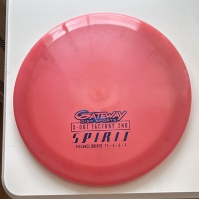 Gateway Spirit Premium Plastic Pink 170g 12 4 0 4 X-Out Factory 2nd Driver