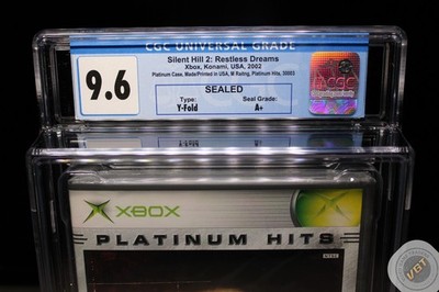 CGC 9.6 A+ - Silent Hill 2 [Platinum Hits] Original Xbox 2003 NEW