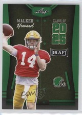 2023 Leaf Draft Class of 2025 Green Walker Howard #86 0nr3