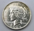 1926-D Peace Dollar 90% Silver .900 USA Coin VF XF Details