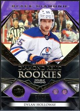 Dylan Holloway 22/23 Upper Deck Black Diamond Double Diamond Relic Rookies #9/25