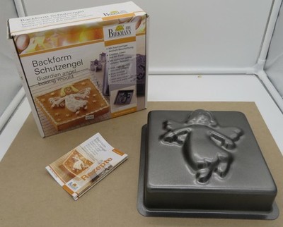 Birkmann RBV Guardian Angel baking mould 3-D Pan with Recipes NEW in Box