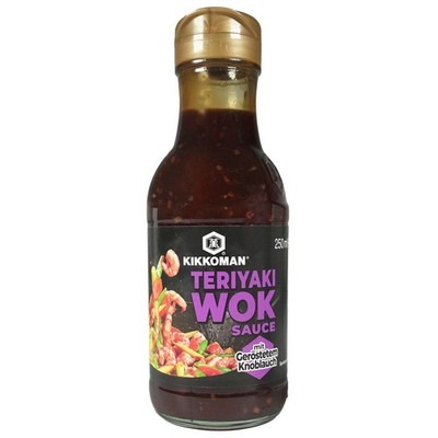 Kikkoman Teriyaki SauceSosse mit geröstetem Knboblauch 250ml