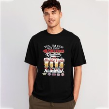 San Francisco 49ers Yes I m Old But I Saw 49ers Greatness Signatures TShirt