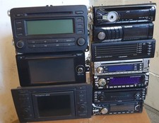 Autoradio 's Konvolut Audi VW Blaupunkt JVC VDO Telefunken Scott Mitsubishi Tevi