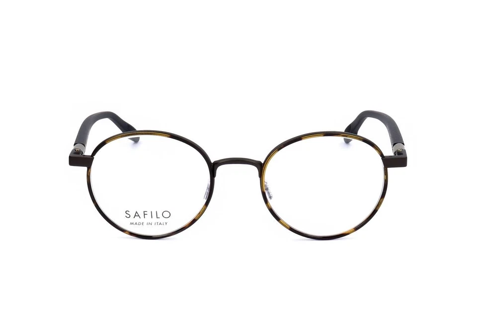 Marco de gafas para hombre Safilo SAGOMA 02 TOD GRIS HABANA 48/20/145 Foto 2 de 3