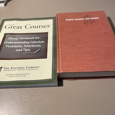 The Great Courses UNDERSTANDING CALCULUS  and Analytic Geometry & Calculus