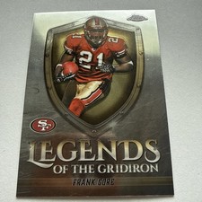 2025 Topps Chrome Football Frank Gore Legends of the Gridiron #LOG-18