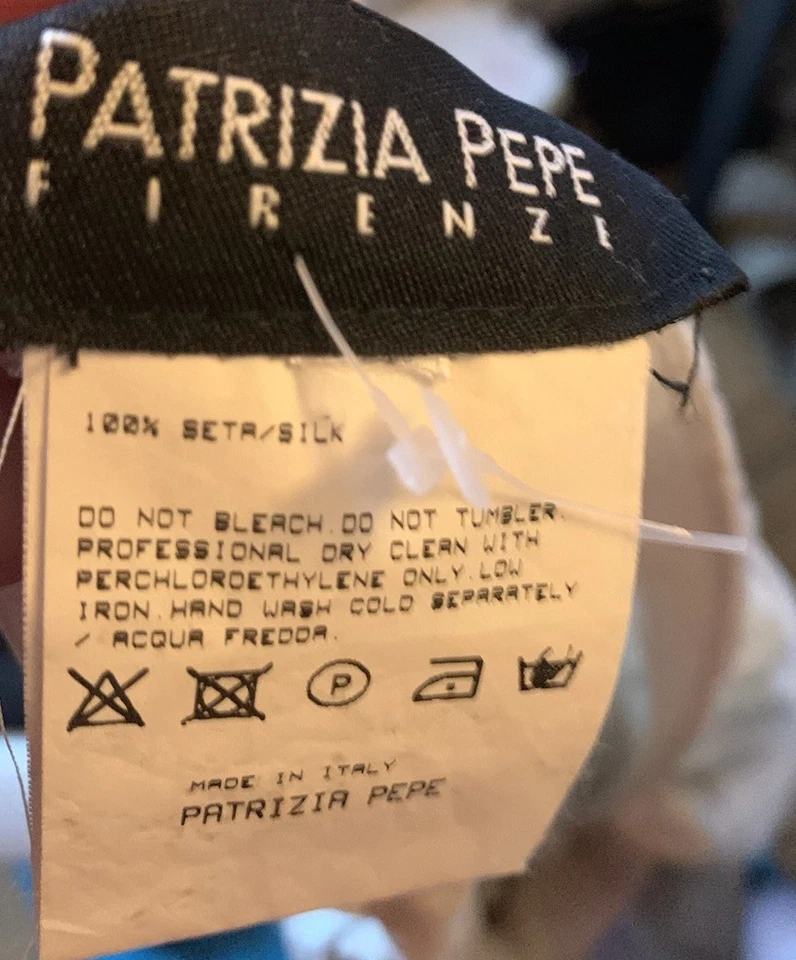 Macacão cargo marfim seda pura sem alças 8 10 Patrizia Pepe Y2K - Imagem 4 de 4