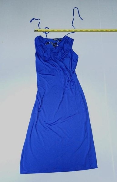 Women George Dress Blue Polyester 38 / M / 46