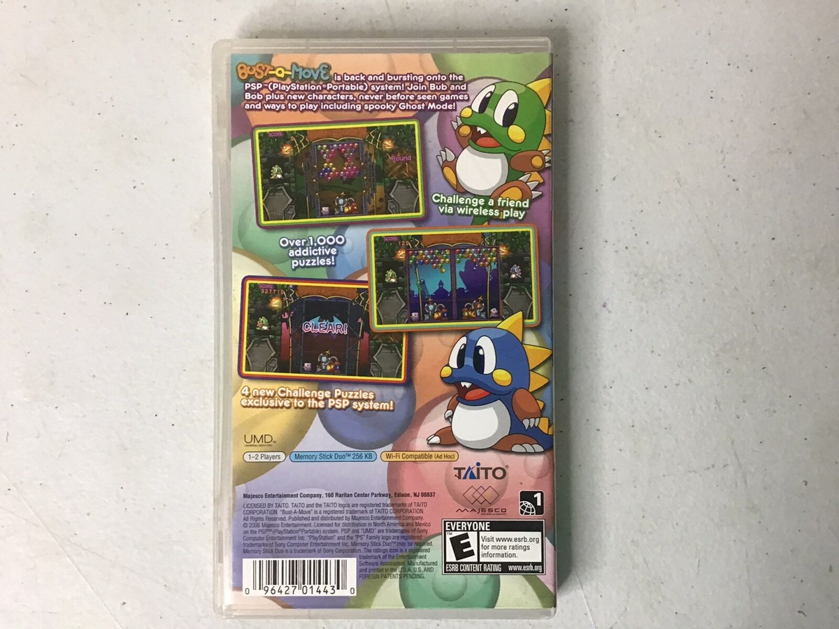 Bust-A-Move Deluxe for Sony PSP UMD Format Pre-Owned | eBay