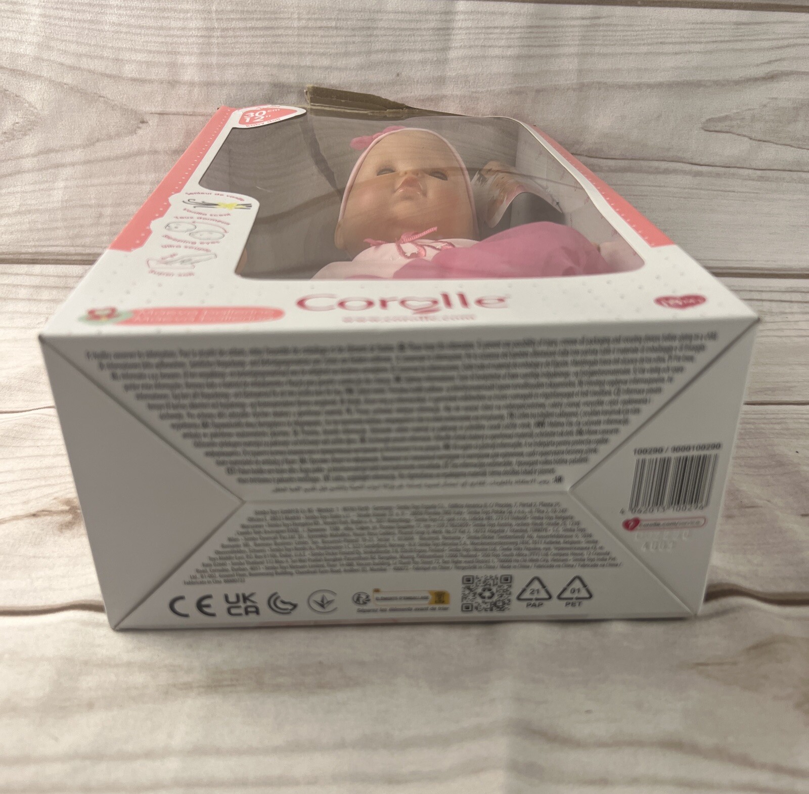Corolle MPP Maeva Ballerina Soft Body Doll Baby Doll Vanilla Scent 12&rdquo; Box Wear