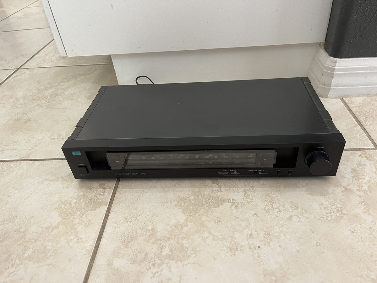 Vintage Sansui T-505 AM FM Stereo Tuner | eBay