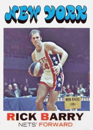 RICK BARRY 71-72## BUY 5 GET 1 FREE ## or 30% OFF 12 OR MORE DIDDY-CUSTOMS