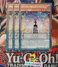 🇮🇹 YU GI OH 3 x ARTISTAMICO DUELLANTE STRAORDINARIO – MAZE IT024 RARA – ITA