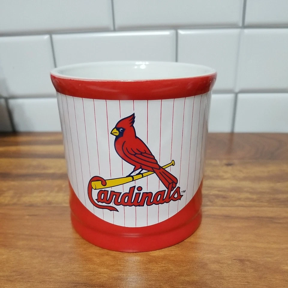 Taza de café Russ de los Cardenales de San Luis - 15 oz elevada (SL) logotipo 3D por taza Russ RARA Foto 3 de 4