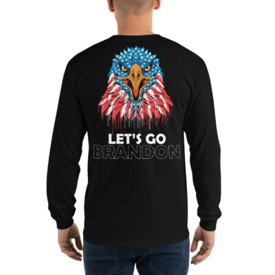 Eagle Let's Go Brandon - Men s Long Sleeve Shirt