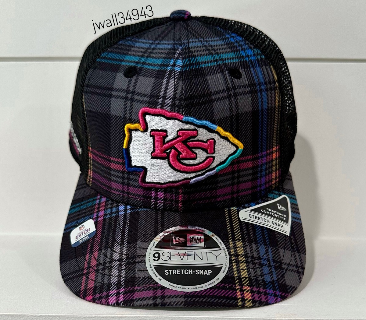 Kansas City Chiefs New Era Sideline Crucial Catch 9SEVENTY Trucker