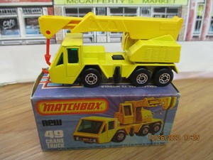 matchbox crane truck 1976