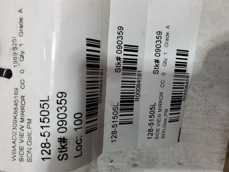 Трансформируемое зеркало заднего вида со стороны водителя 87-93 годов выпуска с подогревом подходит для BMW 325i - Изображение 4 из 4