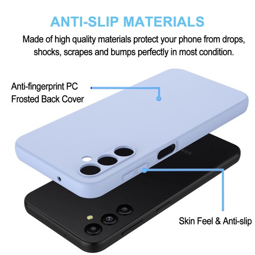 For Samsung Galaxy A14 5G Case Slim Silicone TPU Cover + Screen Protector - Picture 21 of 28