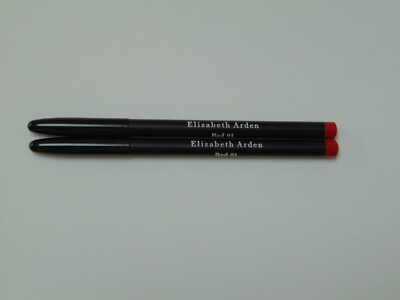 ELIZABETH ARDEN RED 01 TWO LIP PENCILS 5'' LONG