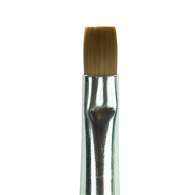 French Gel Pinsel Profi Größe 6 Kolinsky | Rotmarder Borsten gerade Acryl Pink