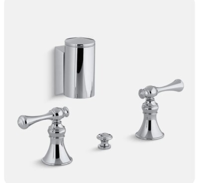 NEW Kohler Revival 16137-4A-BN Bidet Faucet Below-the-Rim Spray Brushed Nickel