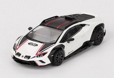 LAMBORGHINI Huracan - Sterrato  - bianco aposo - Mini GT 1:64