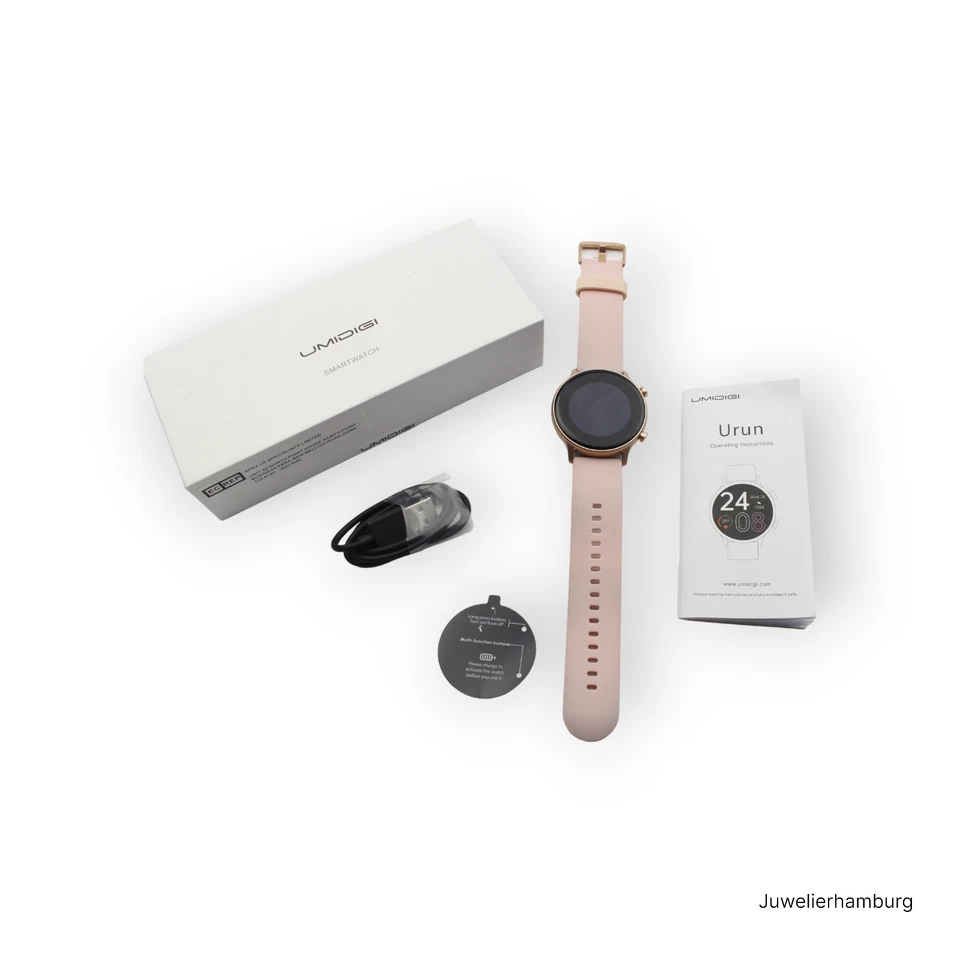 UMIDIGI Smartwatch Urun Fitness Tracker Fitnessuhr Smart Watch Blutsauerstoff-Mo, Foto 2 von 5