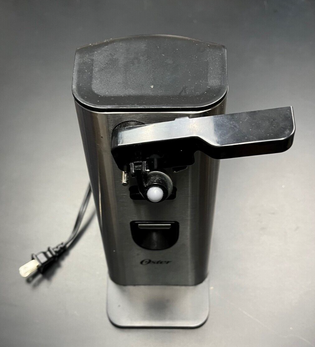 OSTER Electric Can and Bottle Opener Stainless Steel Model FPSTCN20 eBay
